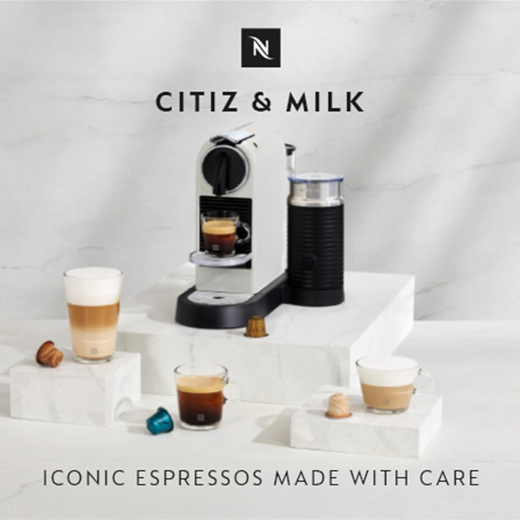 Nespresso Magimix 11319 Citiz und Milchkaffeemaschine, Weiß