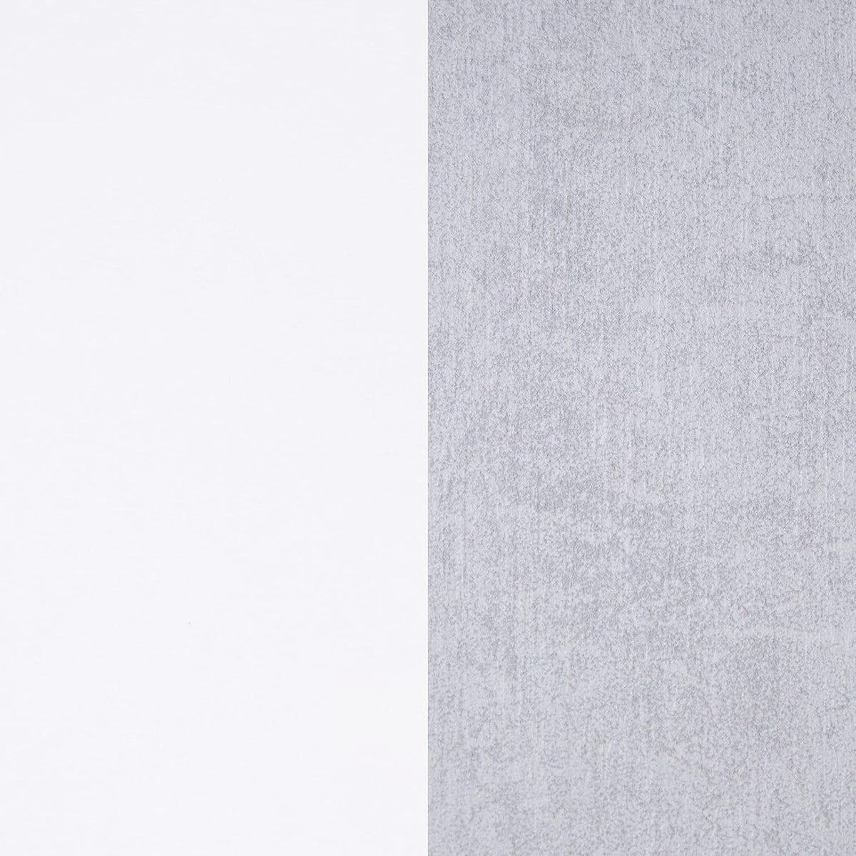 duehome | Armario de 2 Puertas Correderas, Barra de Colgar y Estantes, Armario para Dormitorio, Modelo Show, Acabado en Blanco Artik y Cemento, Medidas: 120 cm (Largo) x 200 cm (Alto) x 50 cm (Fondo)