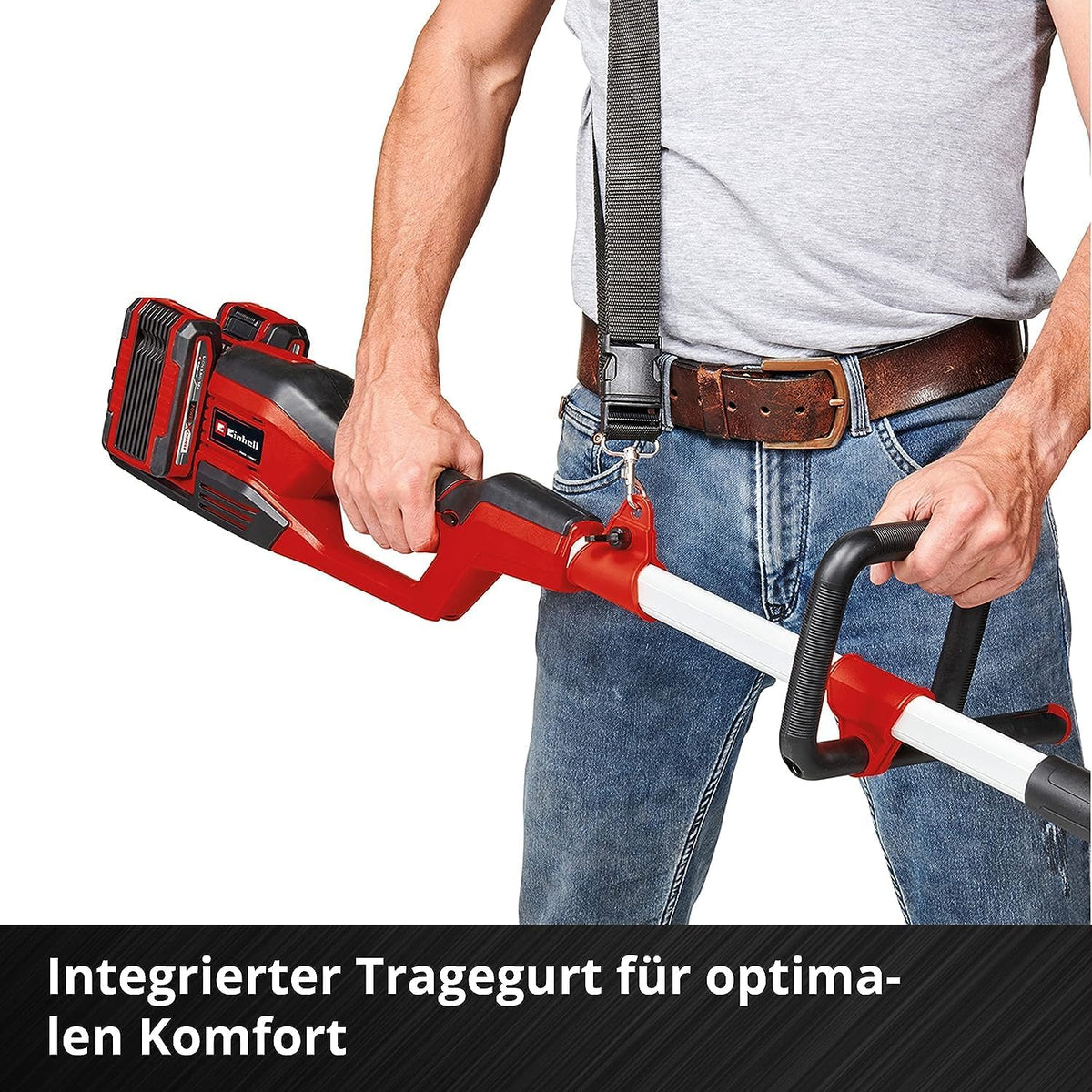 Einhell Akku-Multifunktionswerkzeug GE-LM 36/4in1 Li-Solo Power X-Change (Lithium-Ionen, 4 in 1 - Heckenschere, Kettensäge, Trimmer, Motorsense, ohne Akku und Ladegerät)