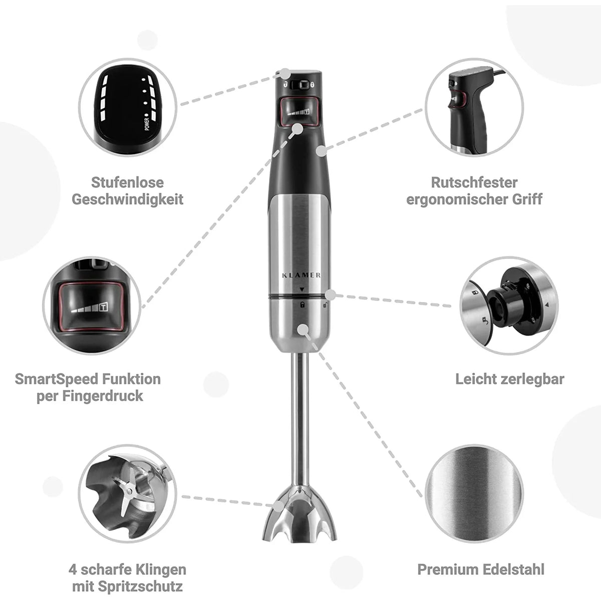Stabmixer 1000 Watt