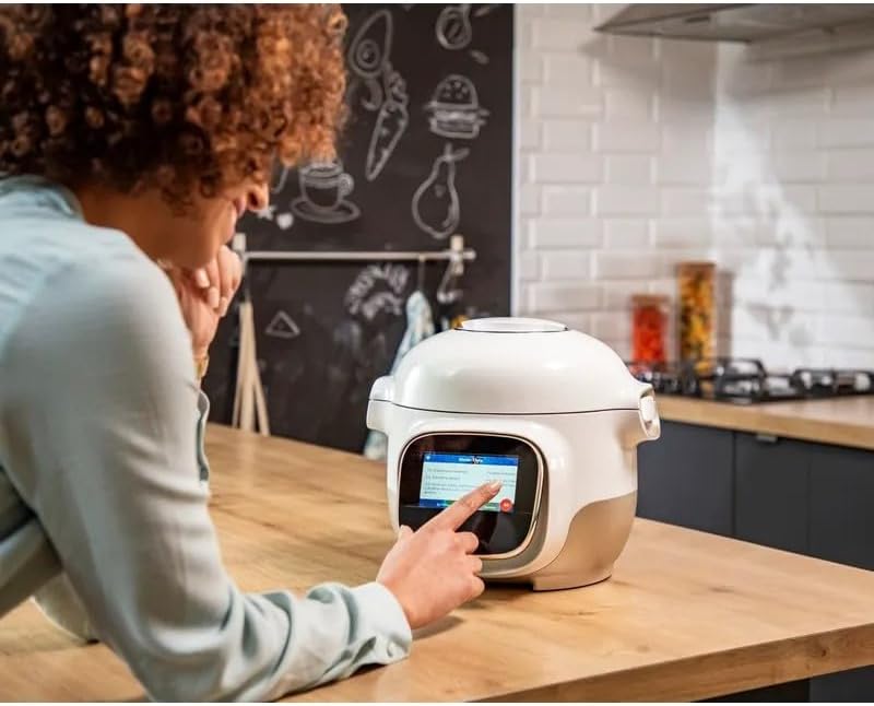 Multicuiseur intelligent Moulinex Cookeo Touch WiFi Mini CE922110 900 W Blanc