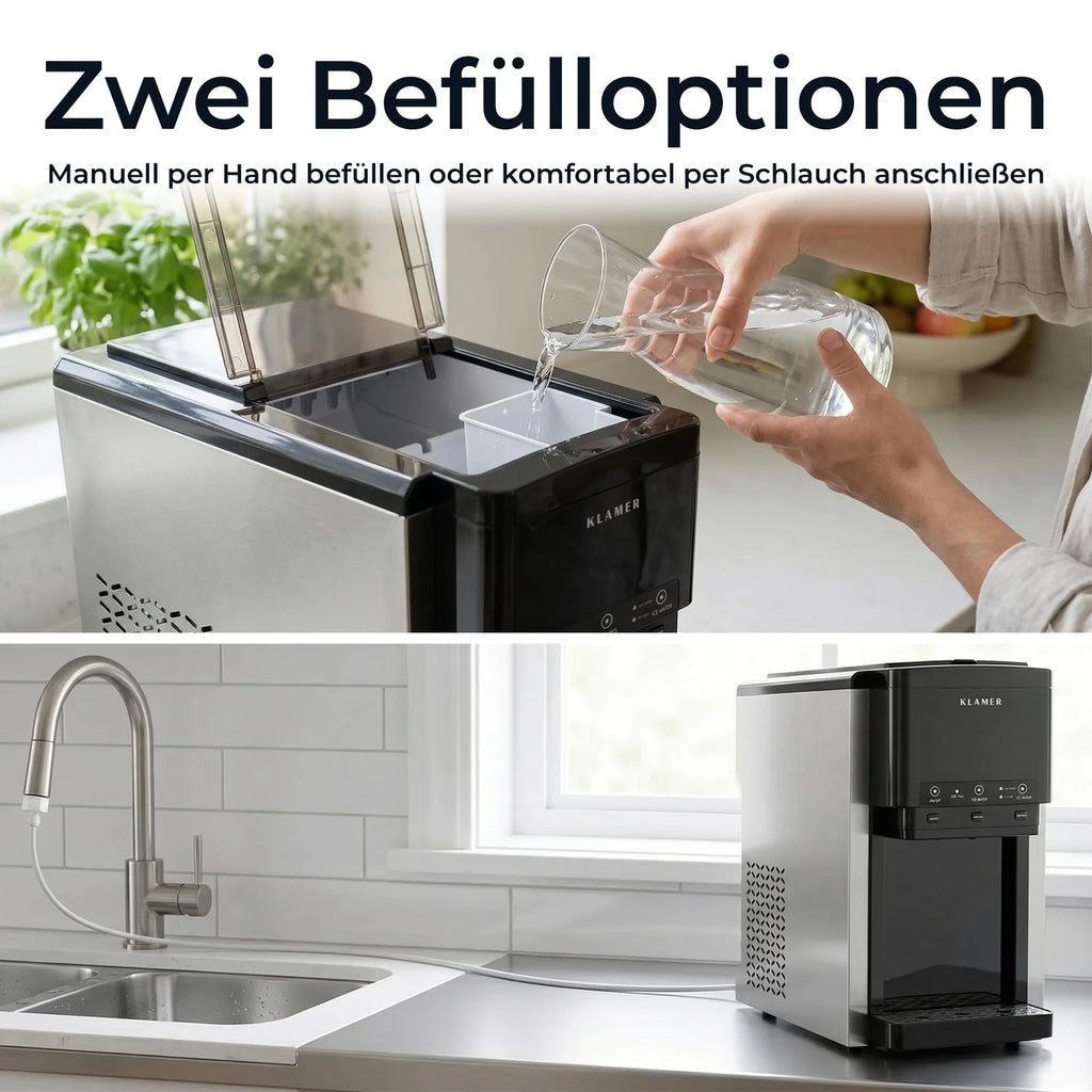 3-in-1 Eiswürfelmaschine