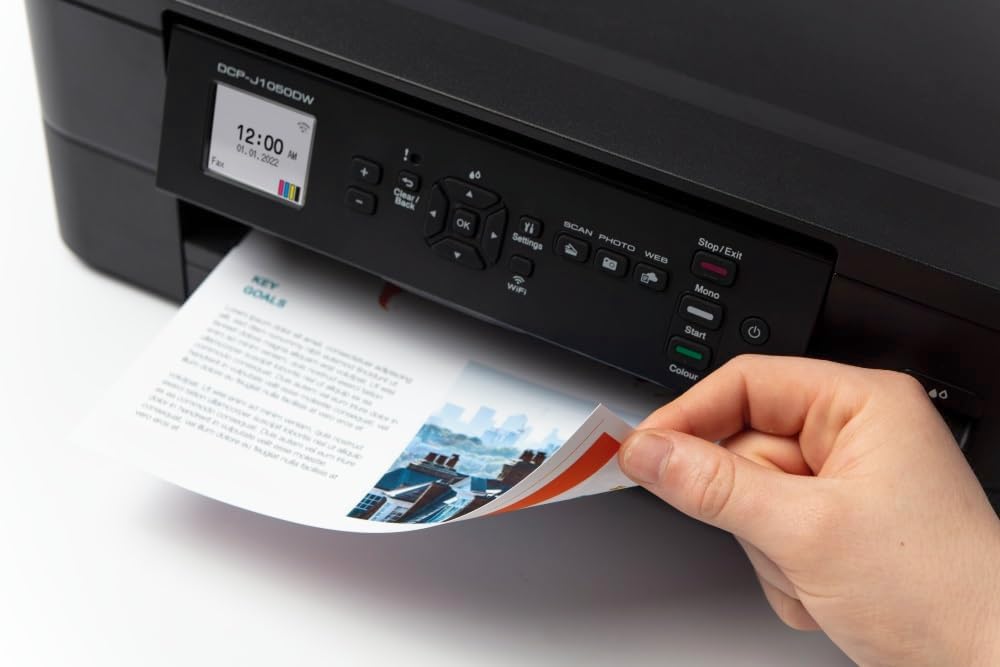 Brother DCP-J1050DW 3-1 Farbe Tintentrahldrucker WLAN Automatisches Duplexdrucken
