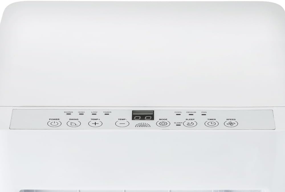 Argo Mobiles Klimagerät Kary 8000 BTU, Bewegliche Klimaanlage | Kühlung, Ventilation, Entfeuchtung – Geringe Umweltbelastung (Umweltfreundliches R290-Kältemittel), Fenster-Kit Inkl.