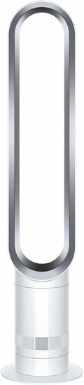 Cool™ Ventilador de torre (AM07) Air Multiplier™, ventilador sin aspas potente con tecnología Air Multiplier™ (Blanco/Plata)