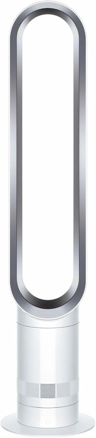 Cool™ Ventilador de torre (AM07) Air Multiplier™, ventilador sin aspas potente con tecnología Air Multiplier™ (Blanco/Plata)