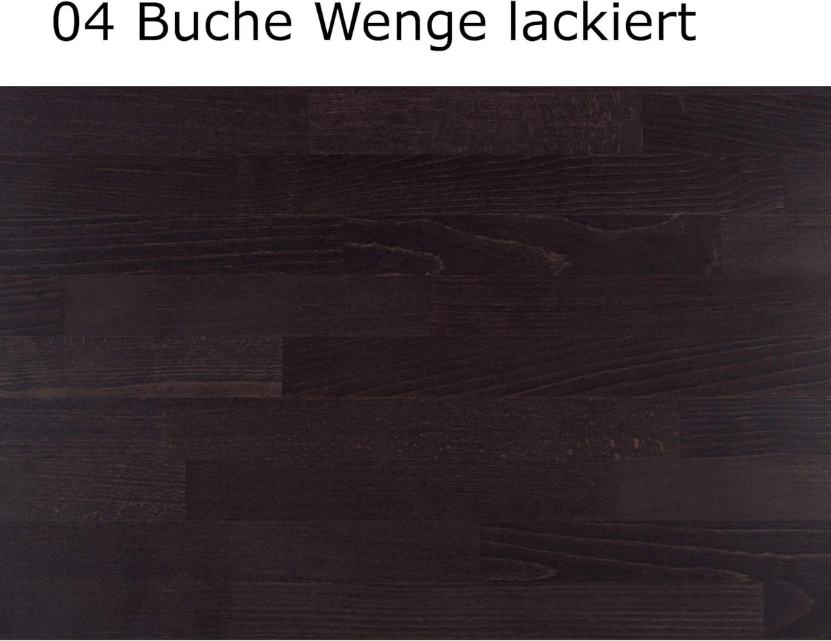 DICO 2er Stapelbett Massivholz mit Rollrost Größe 90x200 cm 01 Kernbuche geölt