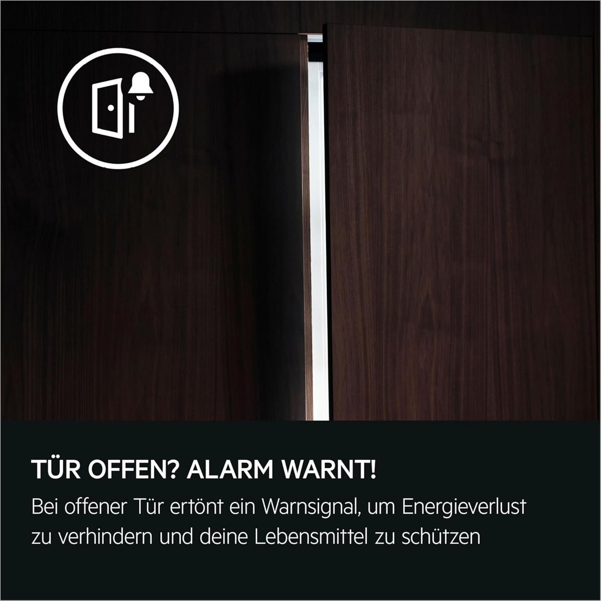 AEG Einbau-Kühl-Gefrierkombination 144.6x56 cm, Serie 5000 ColdSense – Sensoren schützen Frische, 160 L Kühlen & 57 Liter Gefrieren, LowFrost – weniger Eisbildung, LED, Schlepptür, D, TSC5S141DS