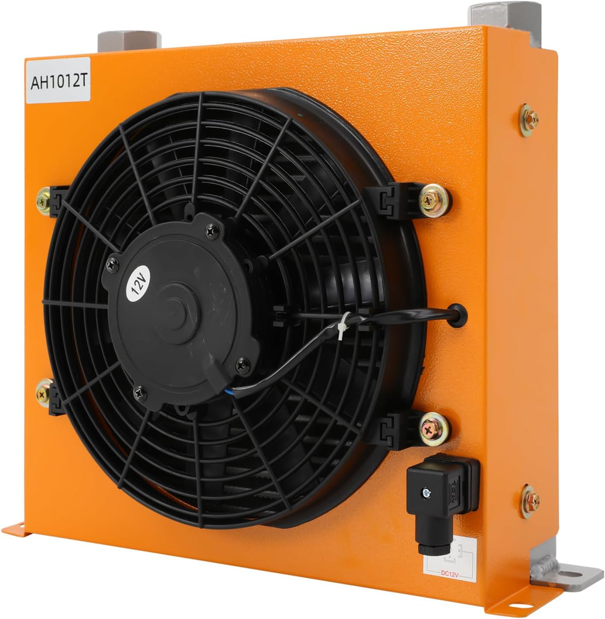 Hydraulischer Luftkühler 12V Hydraulikluftkühler 120W 100L/min Luftgekühlter Kühler Ölkühler mit 6000 Kcal/h Kühlkapazität, für Bagger, Landmaschinen, Traktoren, Hydraulikmechanismen