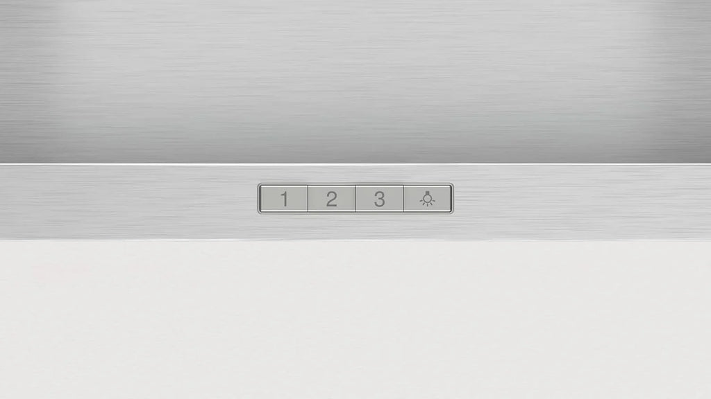 Balay - Campana Exrtactora Decorativa de Pared Piramidal, 90 cm de ancho, 3 potencias de extracción, Instalación en Salida de Humos o Recirculación, Acero Inoxidable, 3BC696MX