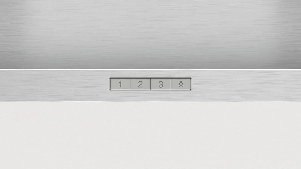 Balay - Campana Exrtactora Decorativa de Pared Piramidal, 90 cm de ancho, 3 potencias de extracción, Instalación en Salida de Humos o Recirculación, Acero Inoxidable, 3BC696MX