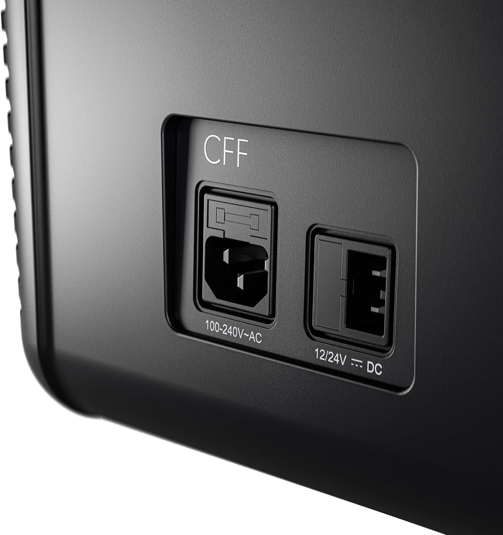 DOMETIC CFF20 Kompressor-Kühlbox 21L – 12/24V und 100–240V – Elektrische Kühl- und Gefrierbox für Auto, Wohnmobil, Camping, LKW und Boot – Temperaturbereich +20 °C bis –18 °C