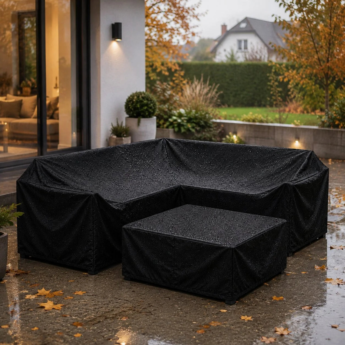 Wetterfeste Gartenmöbel Abdeckung | Regenschild
