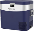 BINGI Kompressor Kühlbox 22L Mini Tragbarer Elektrischer Kühlschrank 12/24V DC Elektrischer Gefrierschrank Tragbarer Gefrierschrank für Auto LKW Picknick Camping und Heimgebrauch