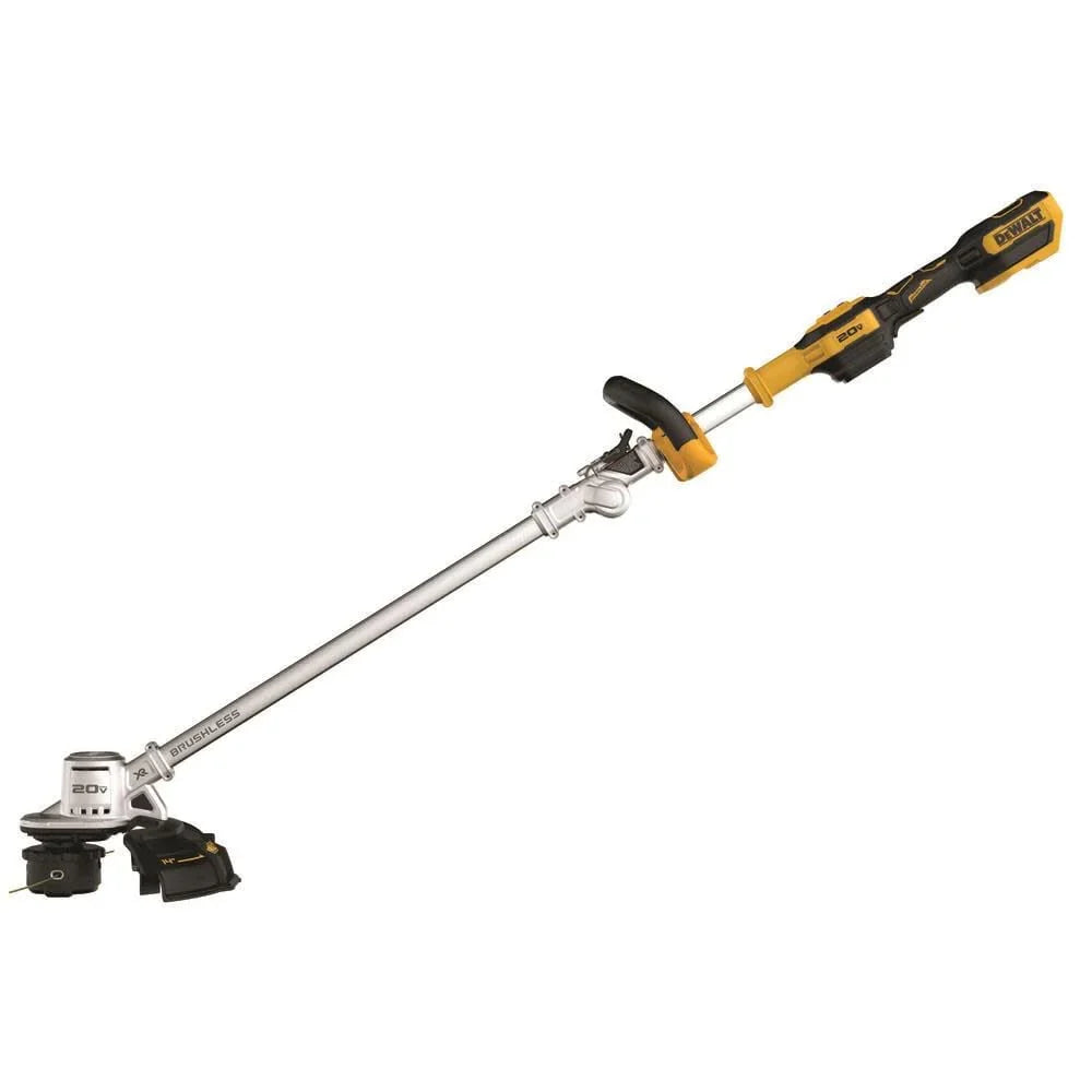 Kit combinado inalámbrico de 20 V, recortadora de hilo plegable de 35,5 cm y soplador axial de mano