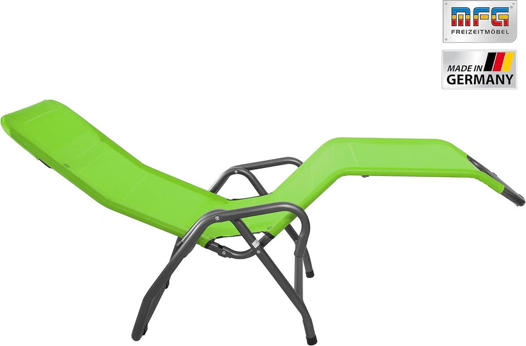 MFG Bäderliege Pool 3", anthrazit/Lime