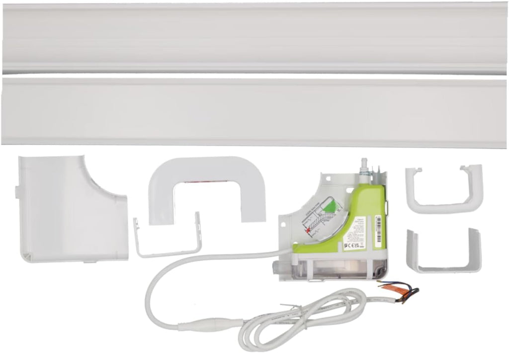 ASPEN Silent + Mini Lime Eckkanal- Kondensatpumpe für Wand- Klimageräte / 5. Generation (Slimline)
