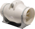 Cata | Helicocentrifugal-Extruder | Modell Duct IN-LINE 160/560 | Hochleistungs-Abluftventilator mit niedrigem Geräuschpegel | Ventilator mit 2 Geschwindigkeitsstufen | Energieeffizienzklasse B