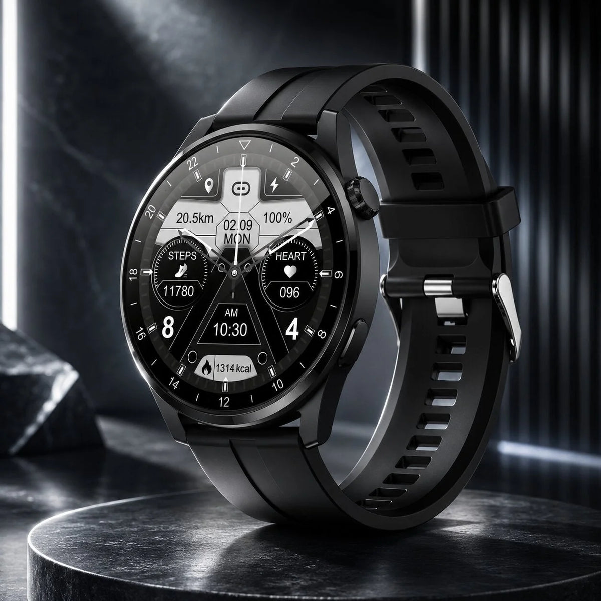 Smartwatch für Herren mit Gesundheitsfunktionen | Vigorion