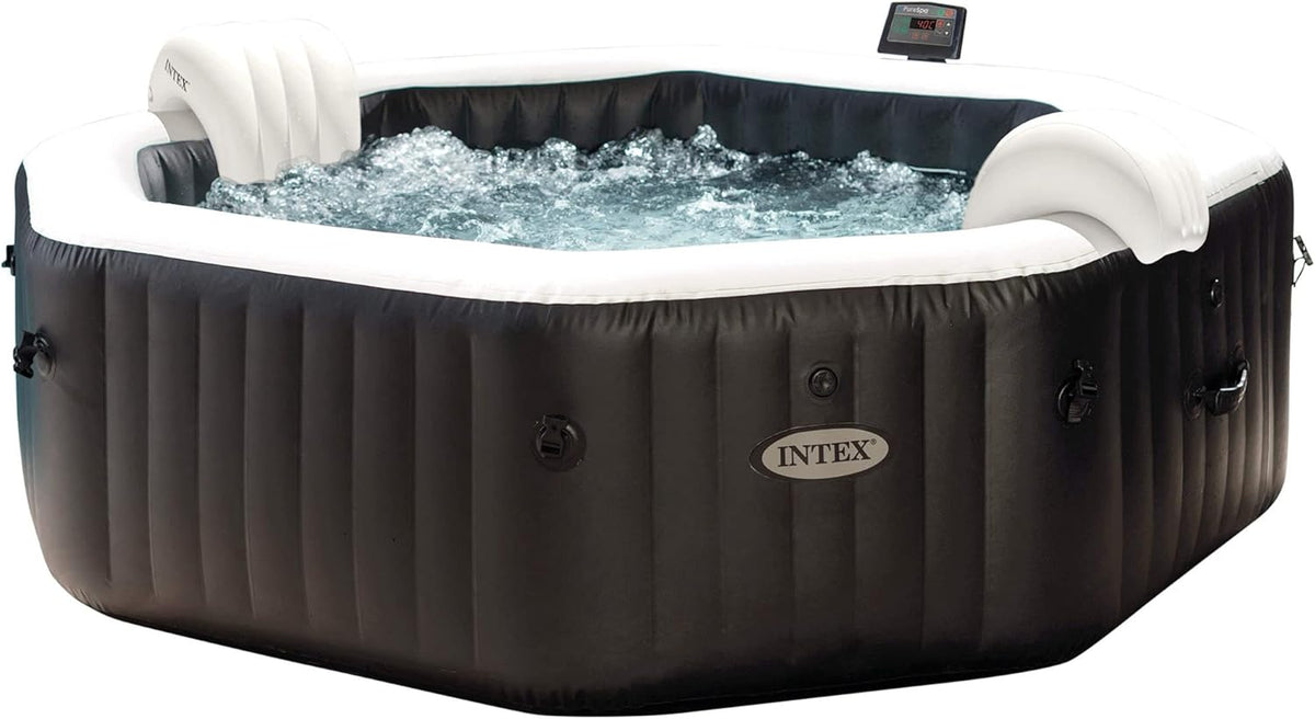 Intex 86IN X86IN X28IN PURESPA Jet and Bubble Deluxe Set