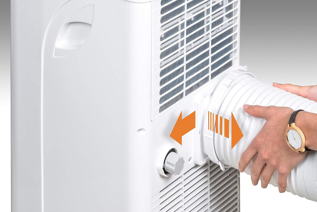Climia CMK 2600 mobiles Klimagerät mit ökologischem Kühlmittel, 3-in-1 Klimaanlage – Aircondition, Ventilator und Luftentfeuchter