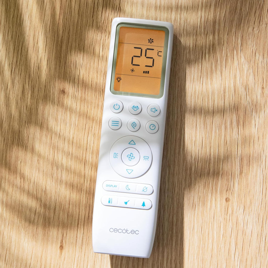 Cecotec Split-Klimaanlage AirClima 9000 Smartfresh. 9000 BTU, Wärmepumpe, Inverter-System, 5 Betriebsmodi, 8 Geschwindigkeitsstufen, Entfeuchter, 24-Stunden-Timer für die Klimatisierung