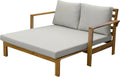 Primaster Loungebett Capri inkl. Auflage Sonnenbett 141x130x35cm Sonnenliege