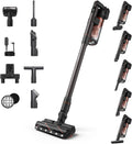 SpeedPro Max Kabelloser Stielstaubsauger 7000 Serie, Für Tierhaare, 360° Kraftvolle Saugkraft, Max. 80 Min., Verwicklungsfrei, Für Teppiche und Hartböden, 4 LED-Aufsätze (XC7065/01)