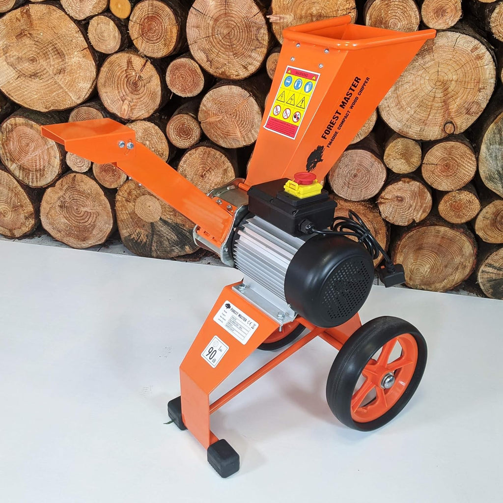 Forest Master Häcksler 2800 Watt 4 Ps AST Laub Holz Garten-Häcksler Garten-Schredder E-Häcksler