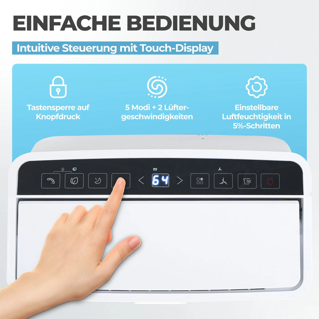 Luftentfeuchter 20/25L Wifi