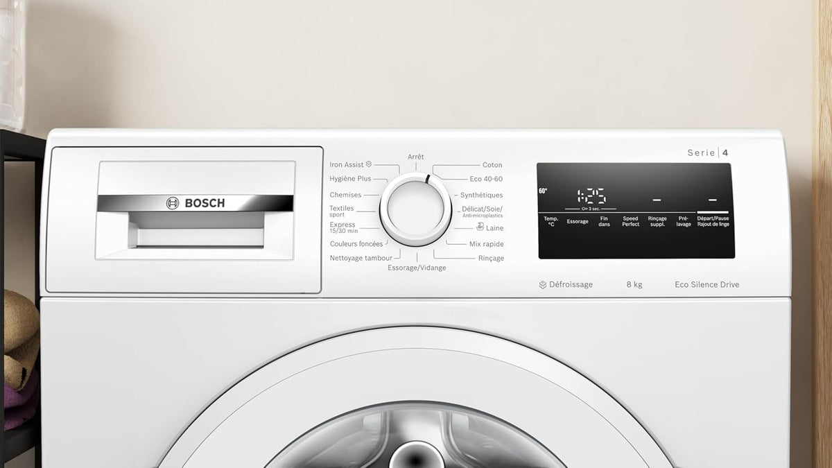 Serie 4, Frontwaschmaschine, 8 kg, max. 1400 U/min, WAN2827UFR