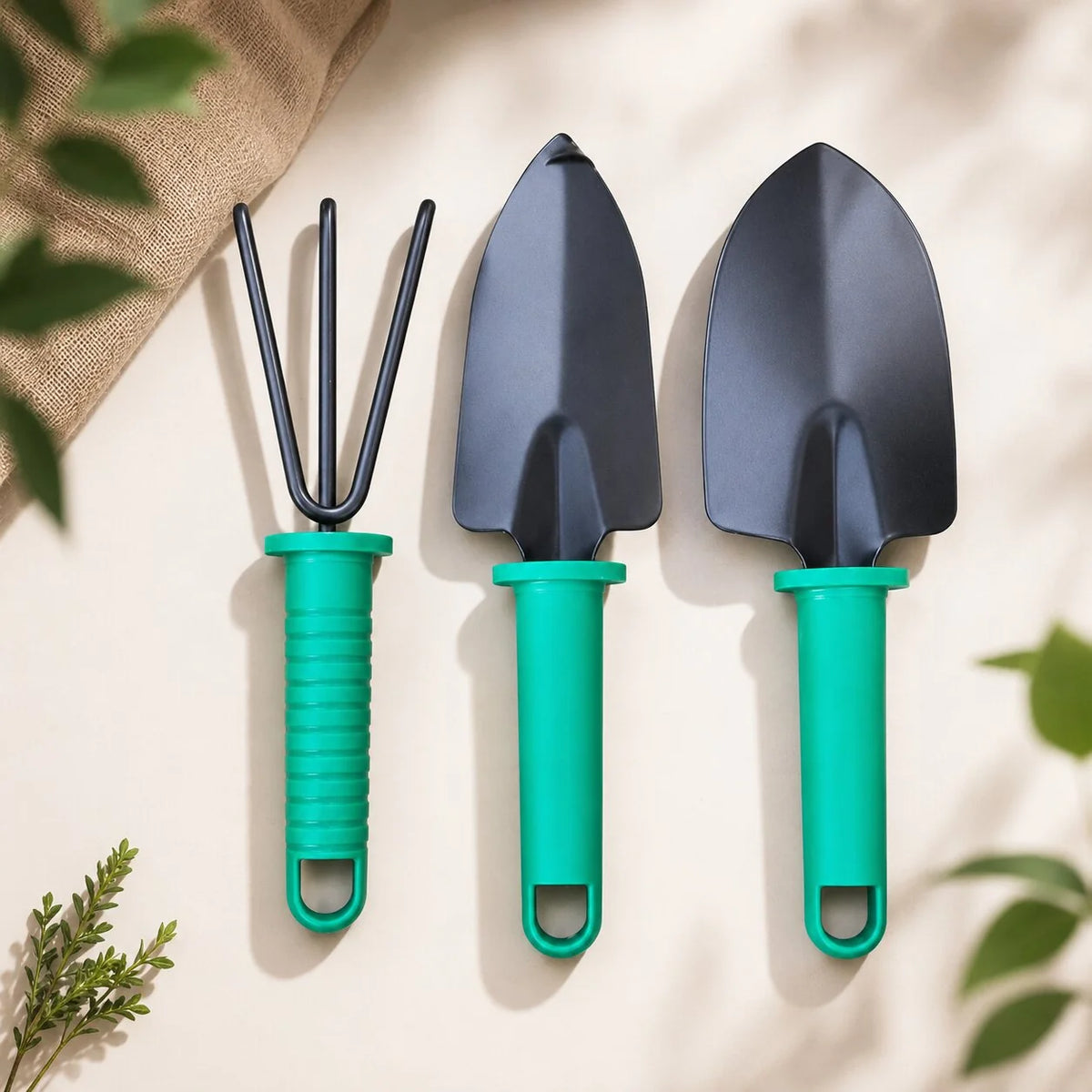 Gartenwerkzeug Set mit Koffer | Edelgärtner