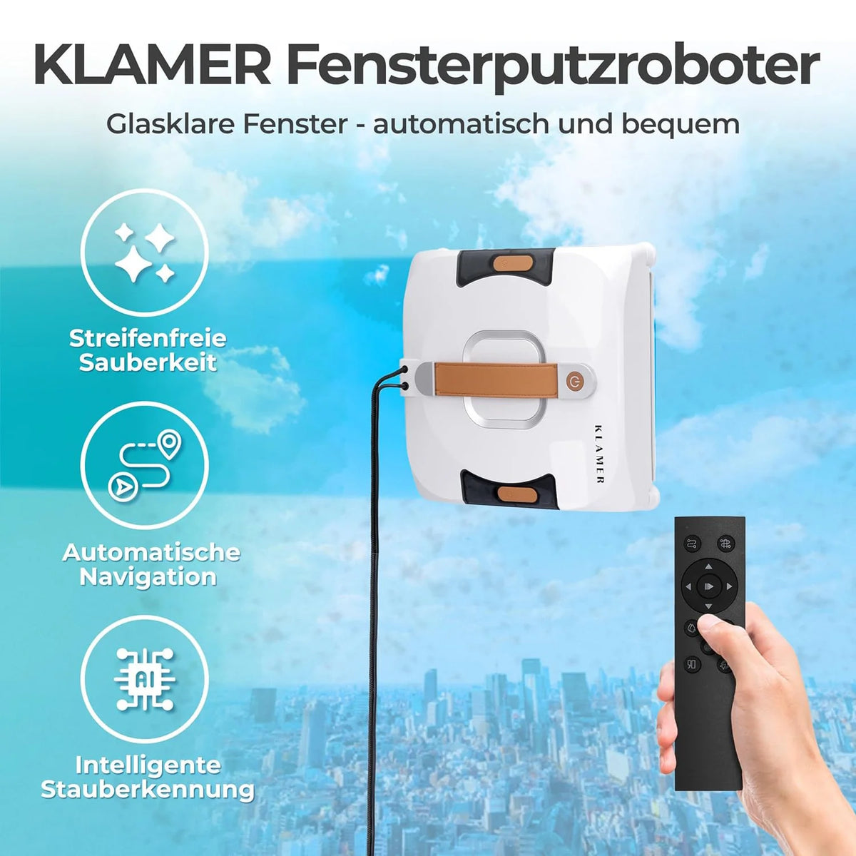 Fensterputz-Roboter