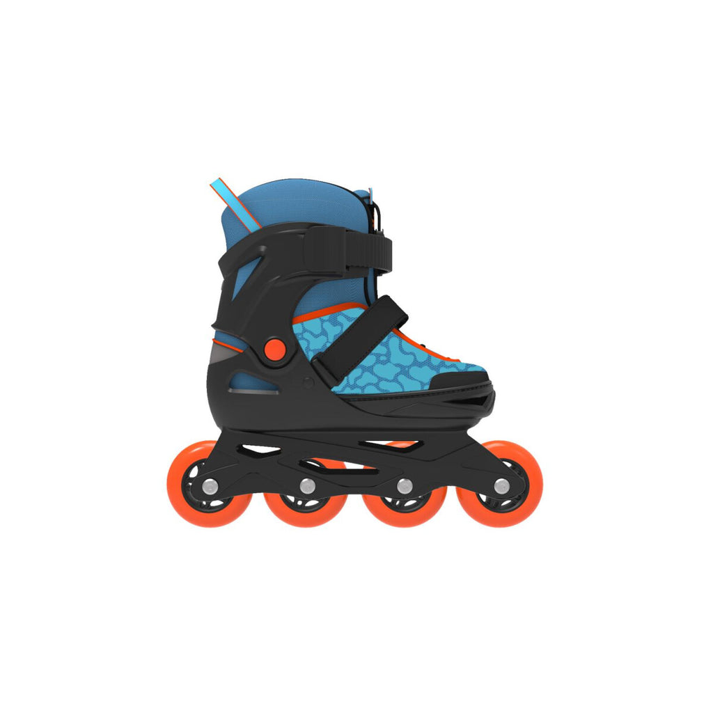 CRIVIT Kinder-Softboot-Inlineskates, mit Anziehhilfe und Tragegriff (Blau, 29-33) - B-Ware gut