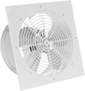 Ø 315mm Wand befestigter Abluftventilator Rohrlüfter Wand Niederdruck Ventilator Wandflansch Zu-Abluft Ø 315mm Weiß metall