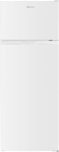 Bauknecht K55T0 413W Freistehende Kühl-Gefrierkombination/Gefrierfach oben/Doppeltürer/EEK D / 4 Ablagen / 1 Obst- und Gemüseschublade/weiß