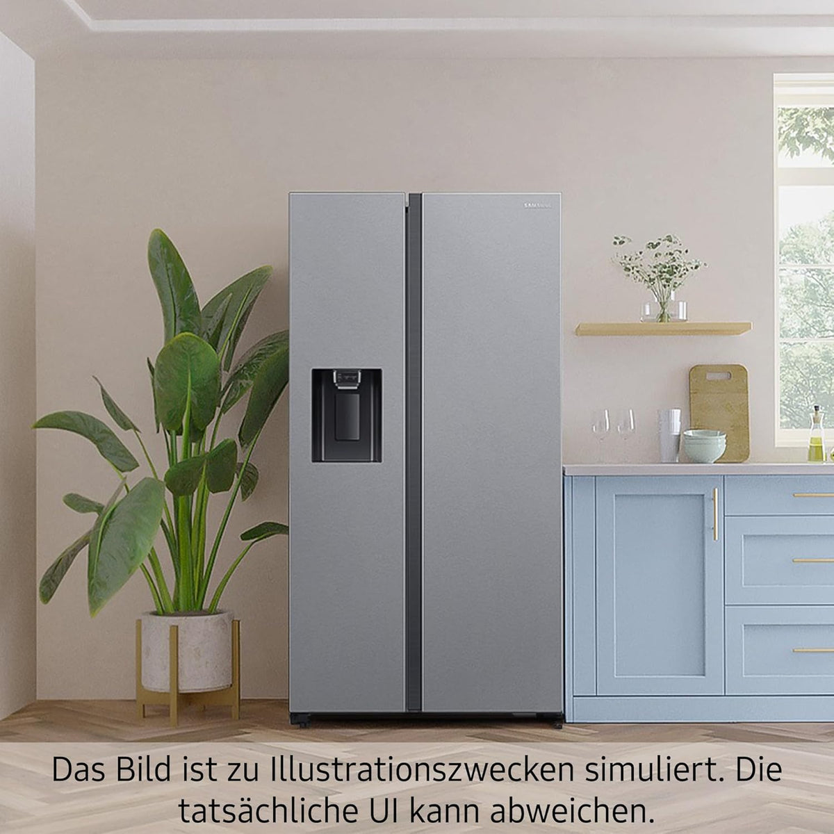 Samsung RF24BB620ES9EF French-Door-Kühlschrank mit Gefrierfach, 177,8 cm, 674 l, SmartThings AI Energy Mode, Autofill Water Pitcher, Dual Ice Maker, Edelstahl Look