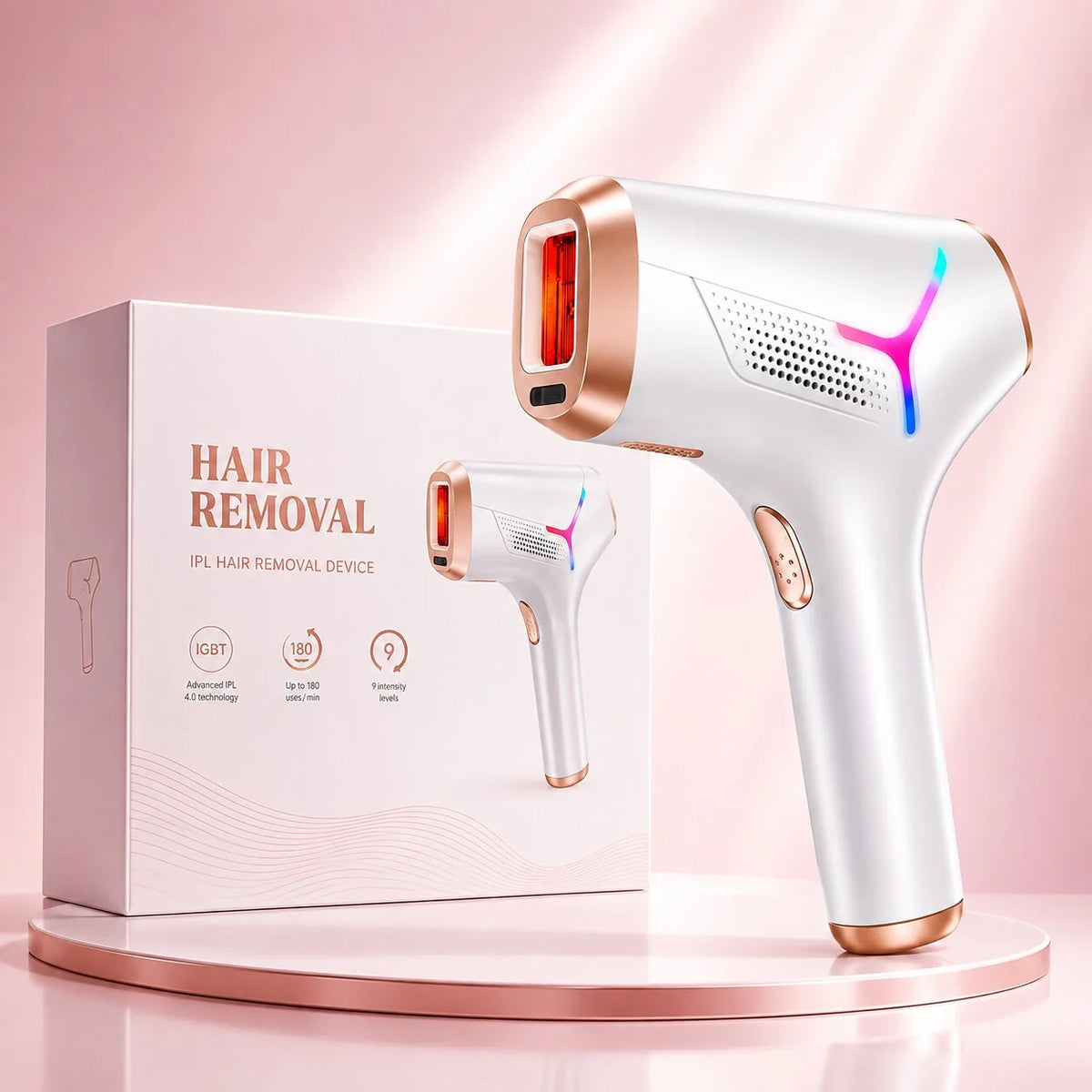 IPL Haarentfernungsgerät für Zuhause | AurenSilk