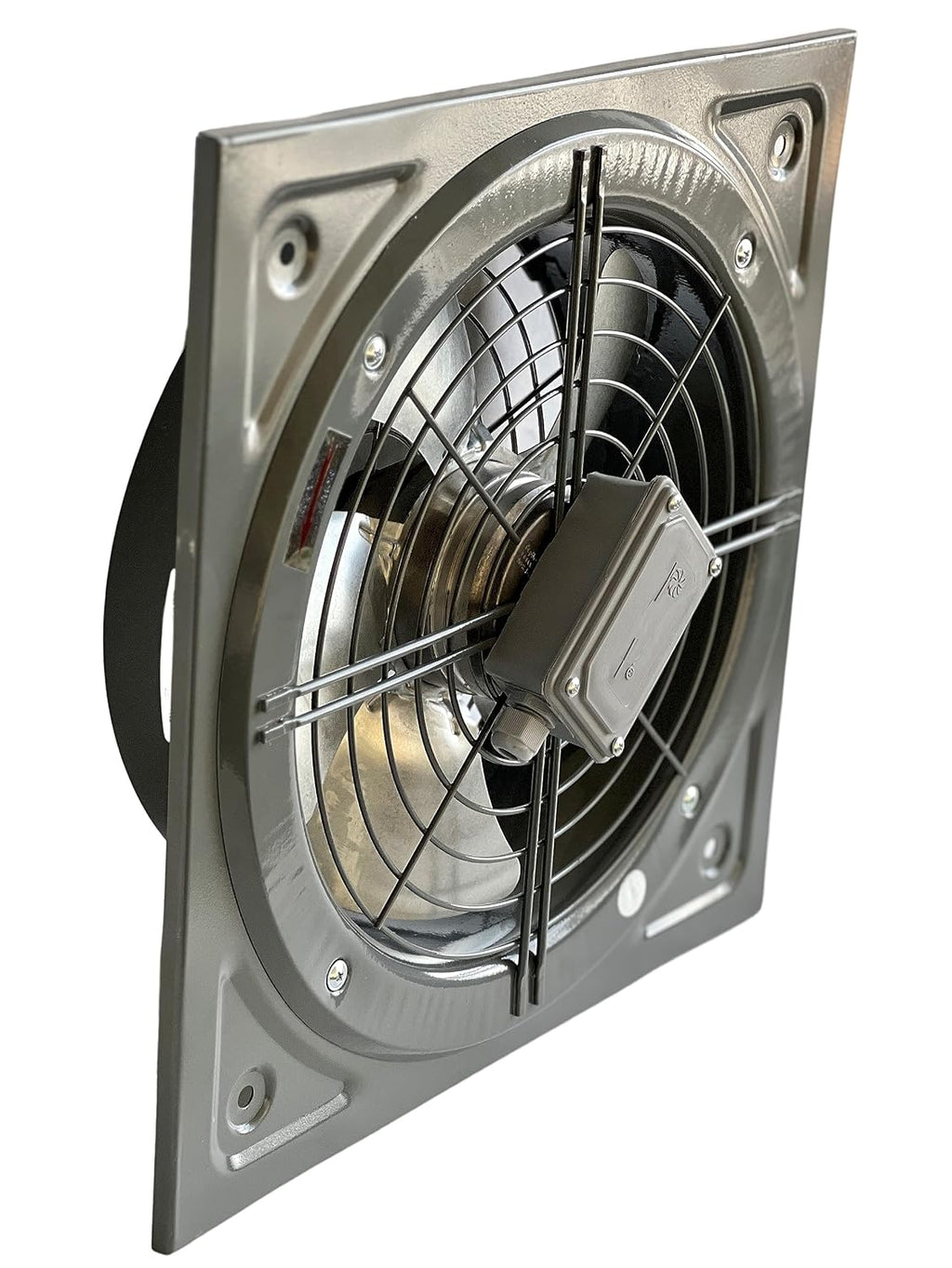 Uzman-Versand 350mm Wandventilator (KDR-350) Metall Bauventilatoren Fensterventilator Wandlüfter Lüfter Ventilator Axialventilator Abluftventilator Wand Fenster Einbauventilator Saugventilator 230V