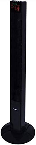 Syntrox Germany XXL Turmventilator Säulenventilator Ventilator Tower 50 Watt mit Fernbedienung, Timer und Oszillation