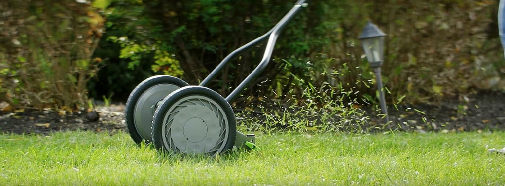 Earthwise Spindelmher 1715-16EWG, 7 Klingen, 16 mit Fangkorb