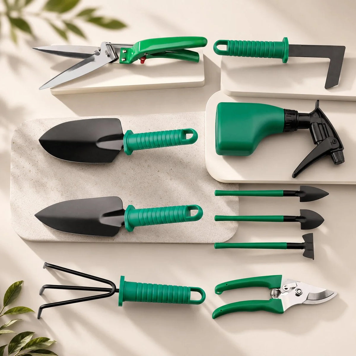Gartenwerkzeug Set mit Koffer | Edelgärtner