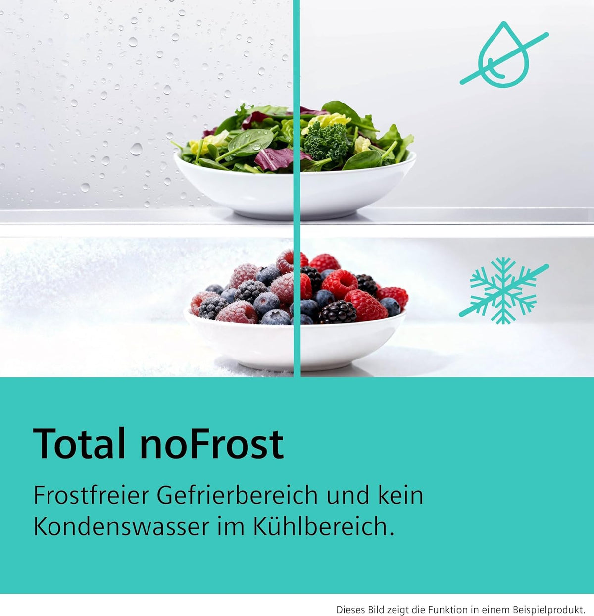 Siemens iQ300 Freistehende XXL Kühl-Gefrier-Kombination 203 x 70 cm, KG49NVXCG, 311 L Kühlen & 129 L Gefrieren, Total noFrost, Nahtlose Platzierung, hyperFresh 0ºC, antiFingerprint schwarzer Stahl