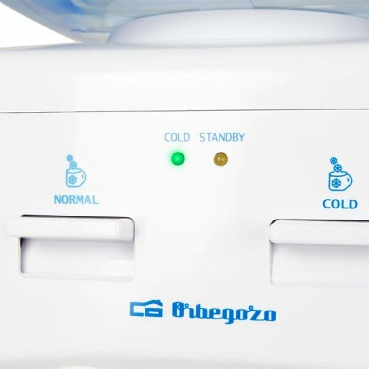 Orbegozo DA 5525 - Wasserspender, für kaltes Wasser, 65 W, 7 Liter, Kunststoff, Weiß