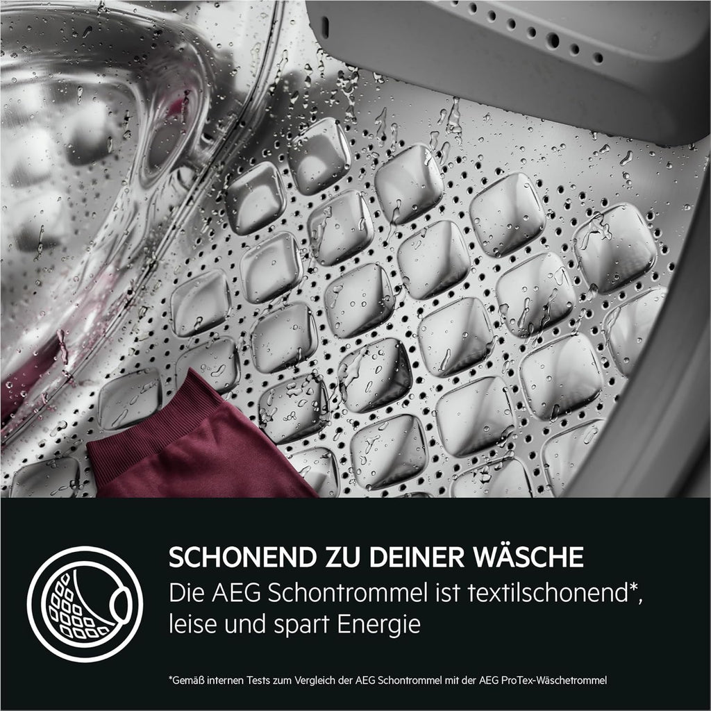 AEG Waschtrockner, Serie 7000 mit DualSense, 9 kg Waschen, 5 kg Trocknen, D, energiesparend, Mengenautomatik, Nachlegefunktion, ProSteam - Auffrischfunktion, 1600 U/min, LWR7S65690