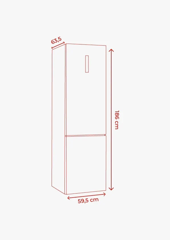 Frigorífico Combi EVVO F55