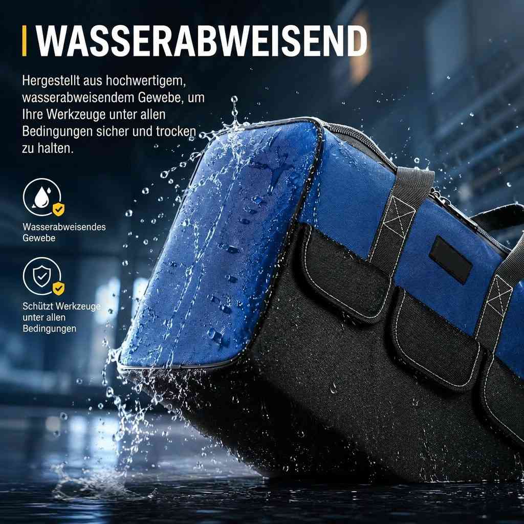 Werkzeugtasche mit Fächern & Schultergurt | Werkvalet