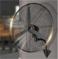 Oszillierender, Robuster Wandventilator Mit Verstellbarer Neigung, Leiser Eckventilator Für Werkstatt, Garage, Terrasse, Gewerbe Und Industrie – Einfarbig – 650 Mm, Einfarbig – 650 Mm, Einfarbig – 75