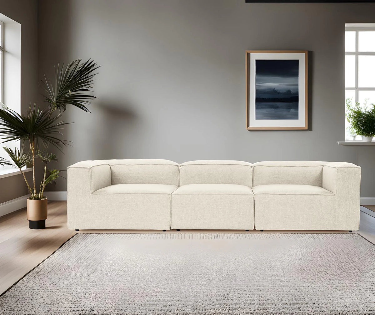Fora 3 3er Sofa - Ecru