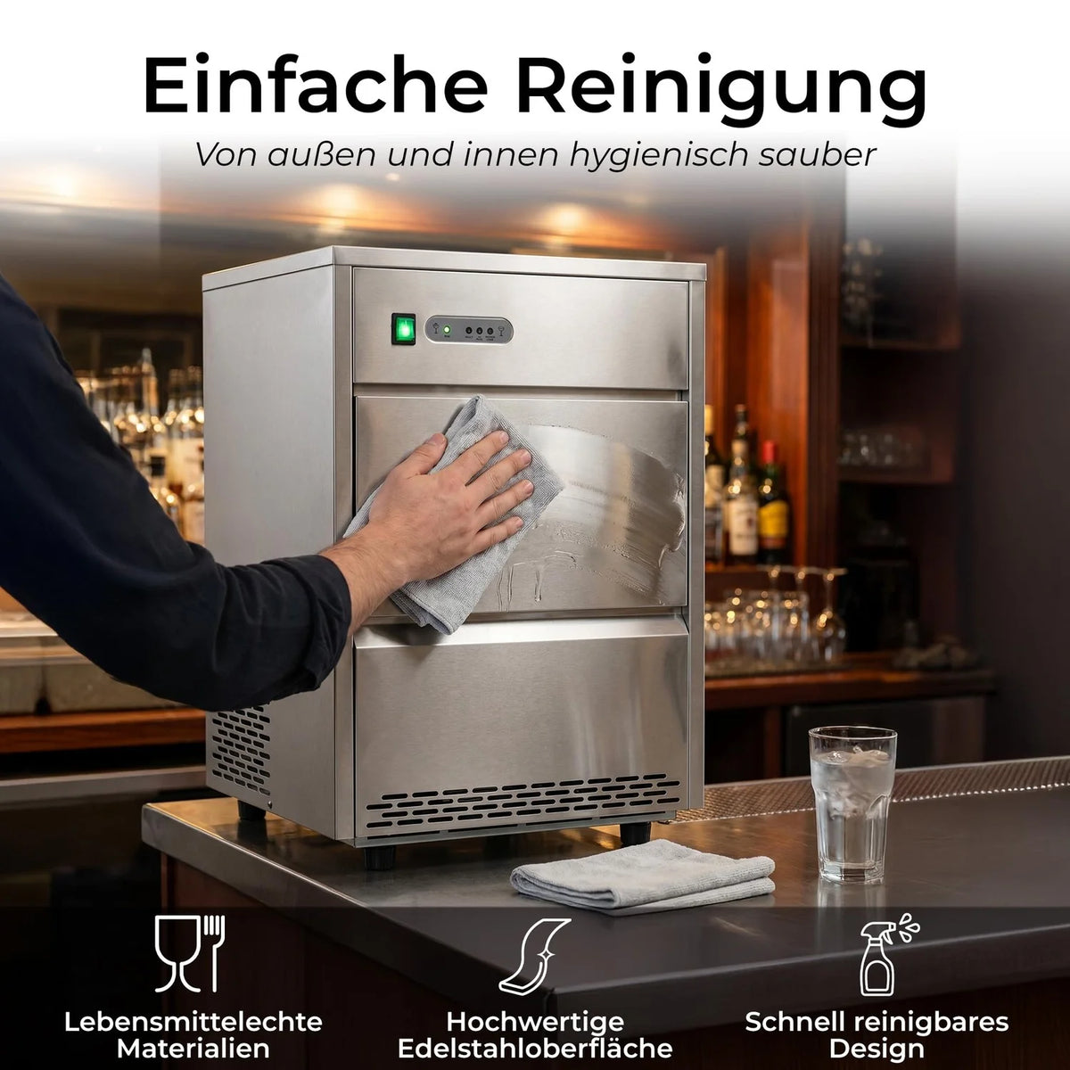 Power Eiswürfelmaschine